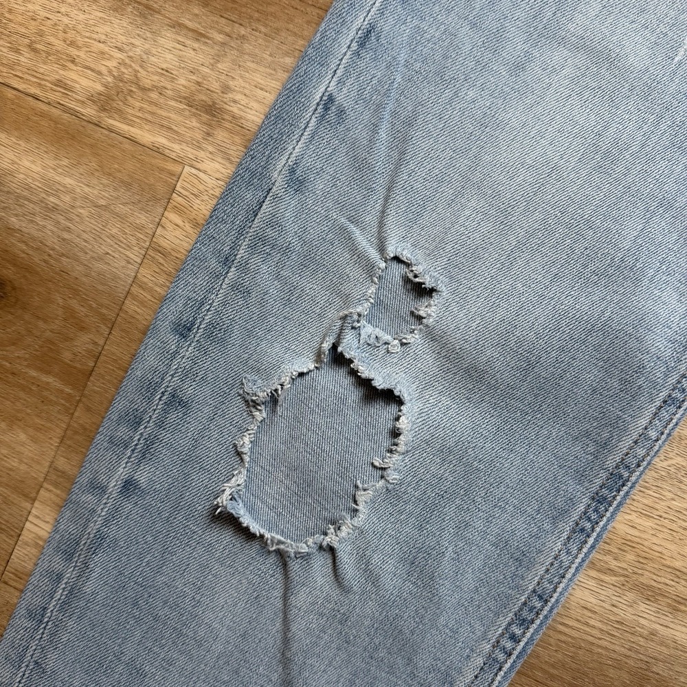 Diesel Sleenker Jeans Men 28x32 Blue Slim Skinny Stretch Light Wash Thrash 086AT - Picture 5 of 16
